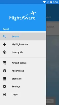 FlightAware android App screenshot 10